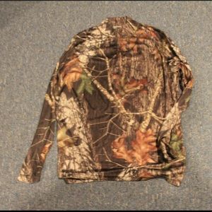 Camo quarter zip fleece